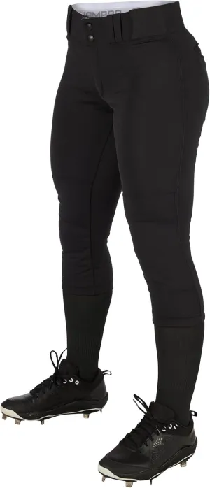 CHAMPRO Girls' Standard Low-Rise Softball Pants