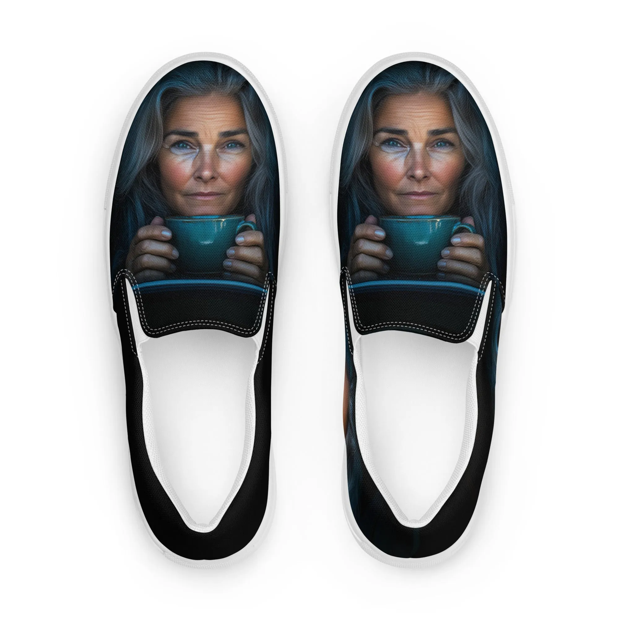 Charming Brew Women’s slip-on canvas shoes