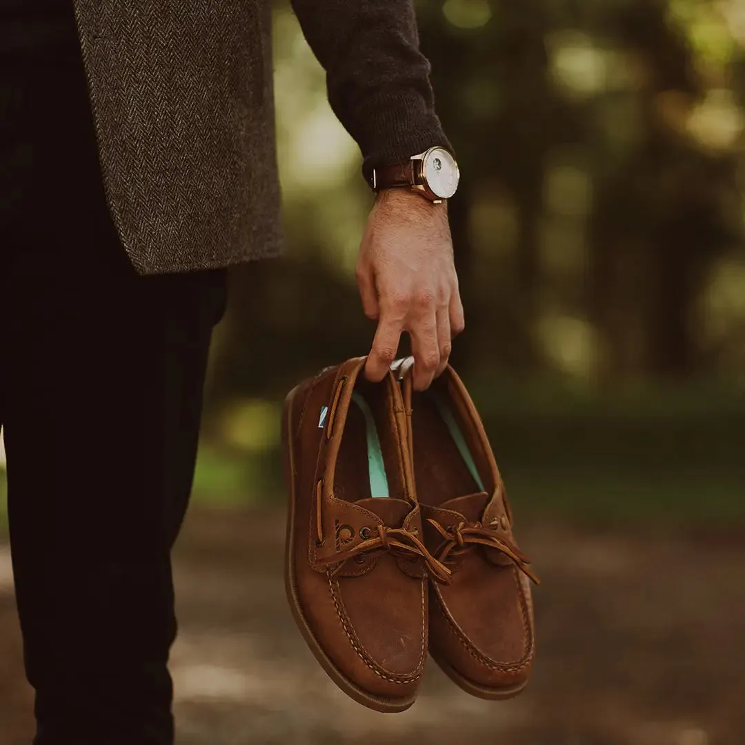 Chatham Deck II G2 Premium Leather Boat Shoes