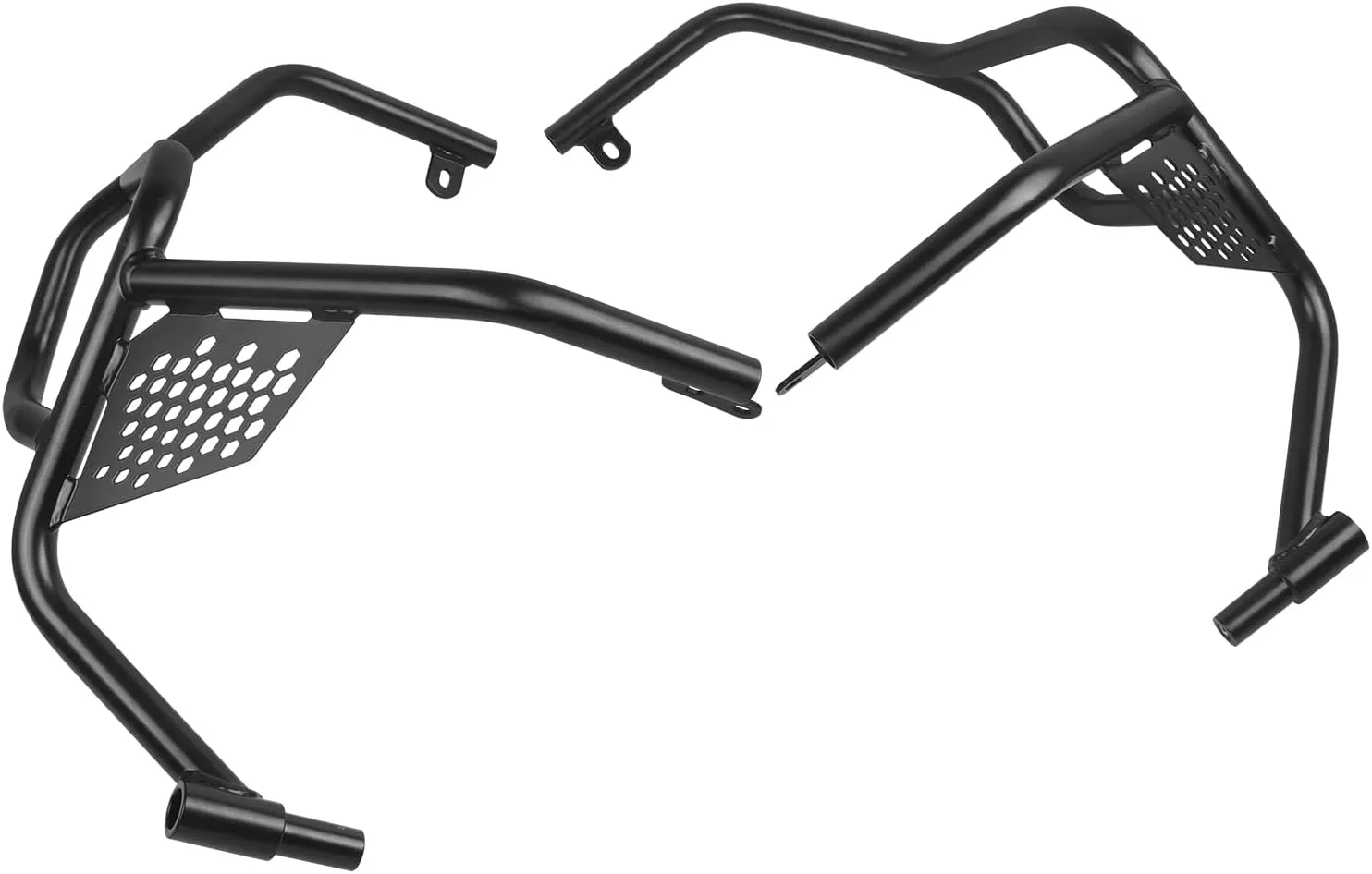 CHIFUN Engine Guard Highway Crash Bars Replacement for Ducati Desert X 2022 2023 Black Steel Motorcycle Frame Gas Fuel Tank Falling Protection Bars