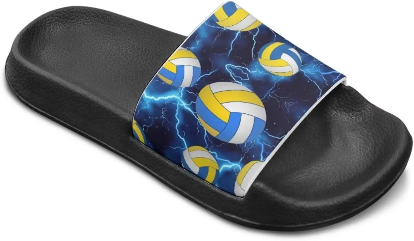 Children Slide Sandals Soft Anti-Skid Sandal Comfort Lightweight Slip On Summer Slippers for Beach Pool