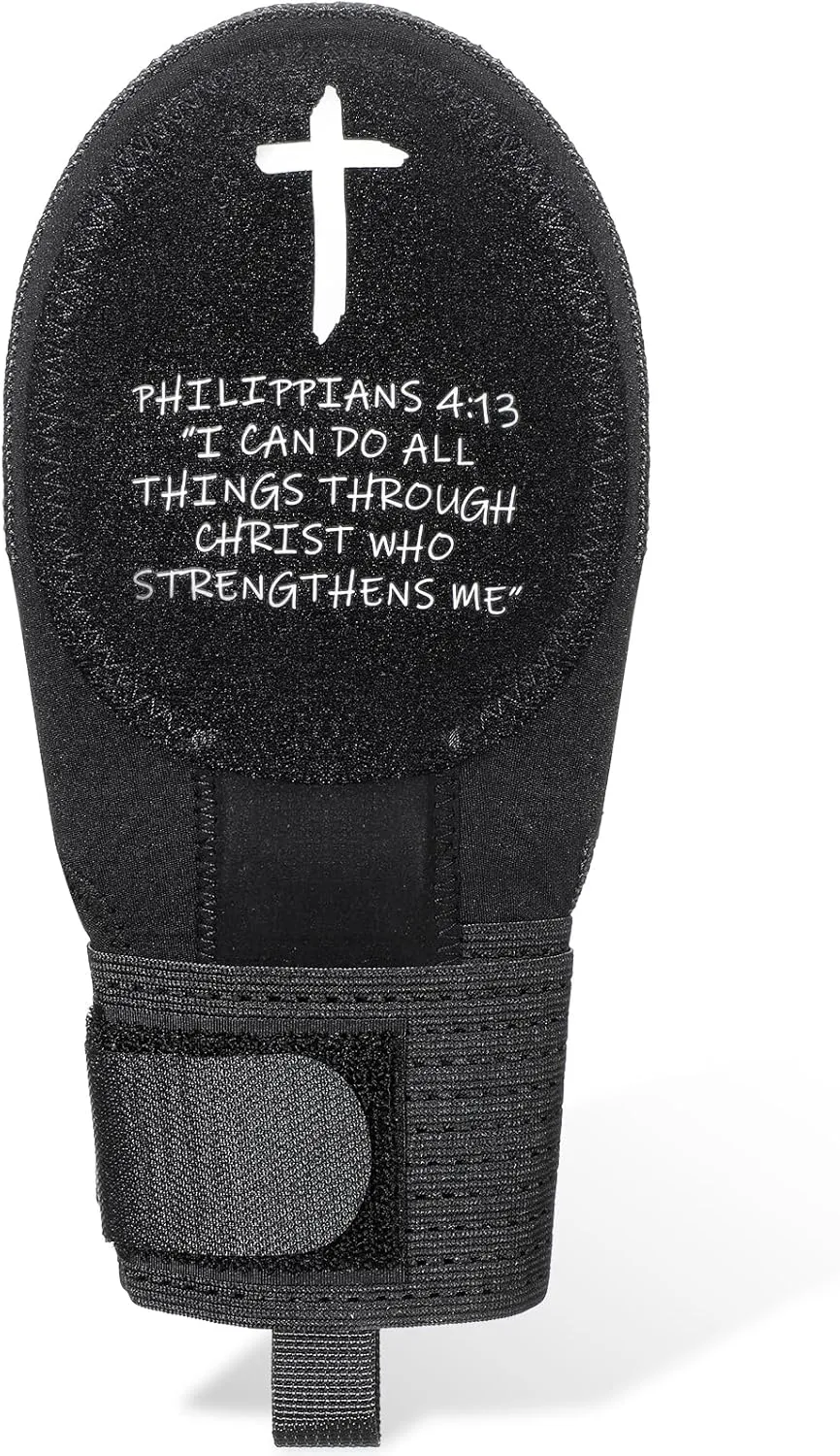 Christian Sliding Mitt for Baseball Religious Glove for Youth Sliding Mitt Softball Guard Accessories and Protective Gear Left/Right Hands - Adjustable Hand and Wrist Protection