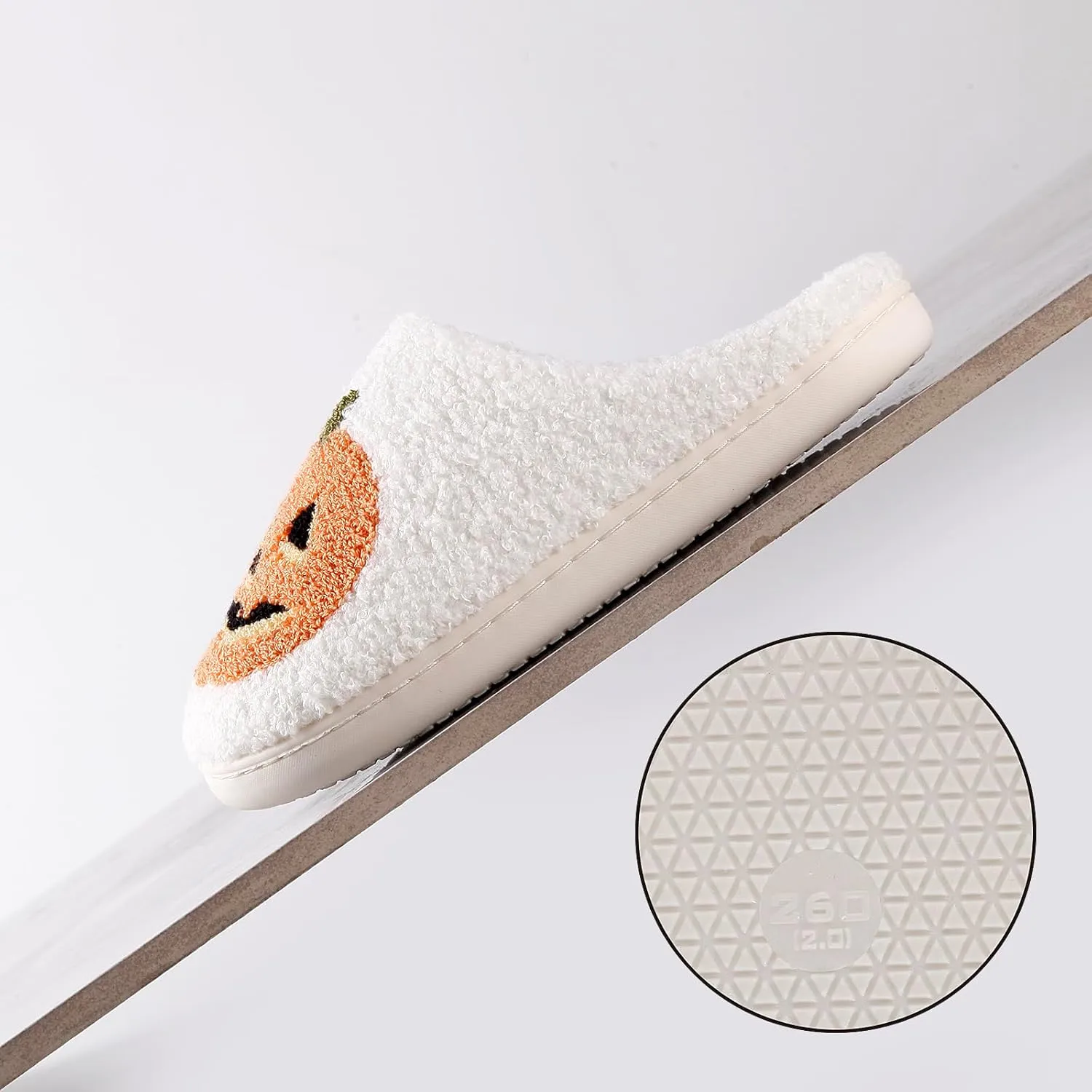Christmas Slippers Santa Reindeer Halloween Slippers for Women Men Soft Plush Fuzzy Slippers Cozy House Slippers Indoor Outdoor Shoes
