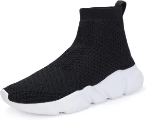CHUI Boys Girls Breathable Sneakers Mesh Lightweight Easy Walk Casual Slip-On Athletic Running Walking Shoes