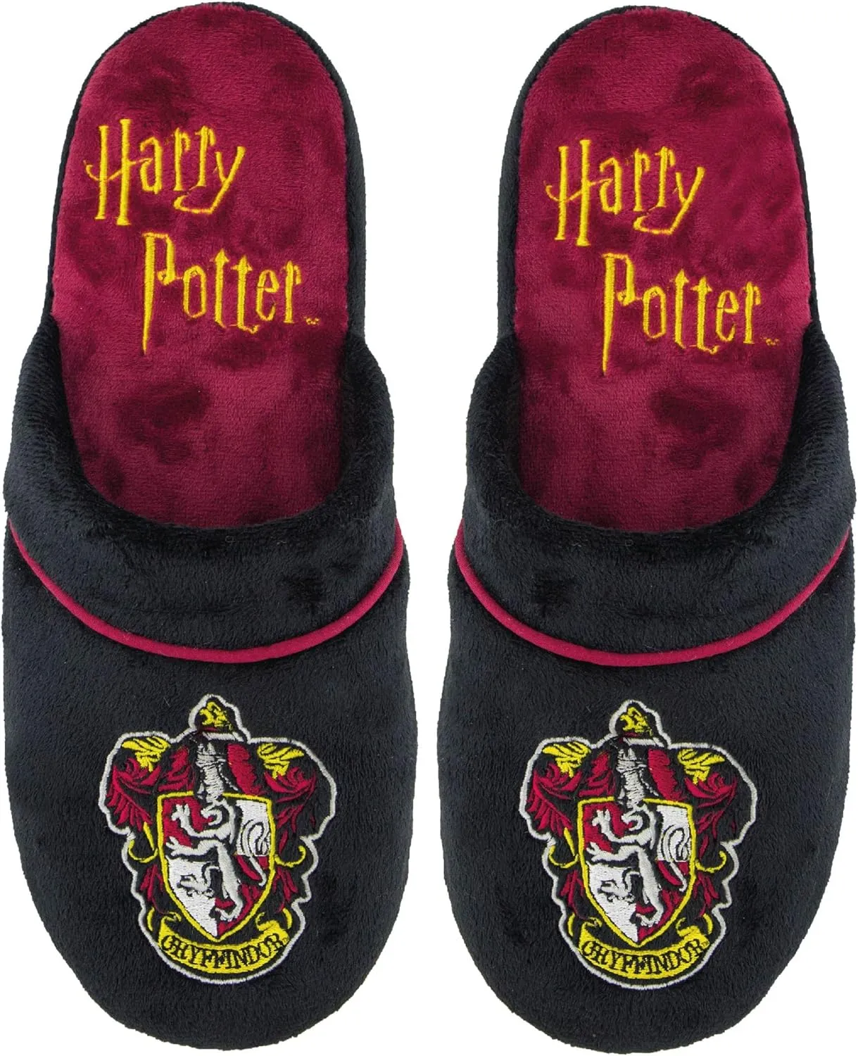 Cinereplicas Harry Potter - Deluxe Slippers Gryffindor/Hufflepuff/Slytherin/Ravenclaw- Official License