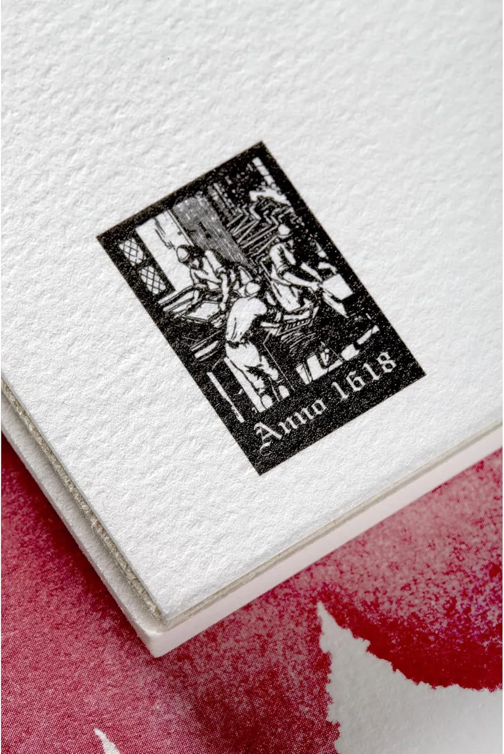 Clairefontaine - Ref 96352C - Fontaine Hot Pressed Watercolour Wirebound Pad (12 Sheets) - 19 x 26cm Size, 300gsm Paper - Suitable for Watercolour Artwork