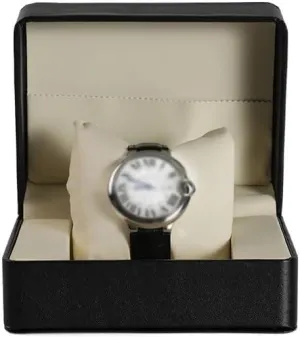 Clamshell Watch Packing Box Jewelry Gift Storage PU
