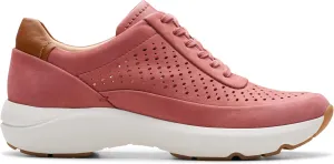 Clarks Women's Tivoli Grace Trainers, Dusty Rose Nbk, 6 Women