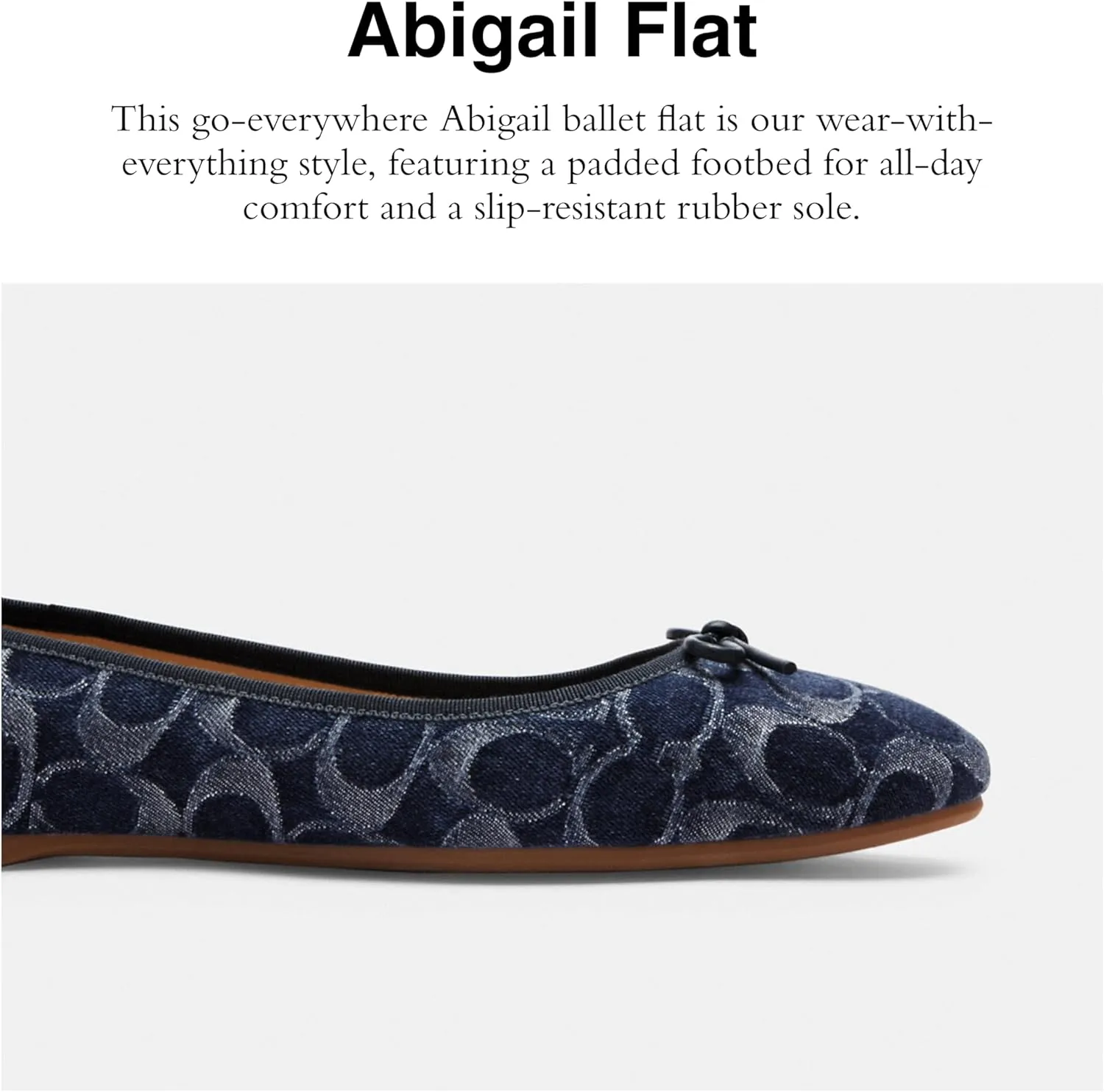 Coach women's Abigail Ballet Flat
