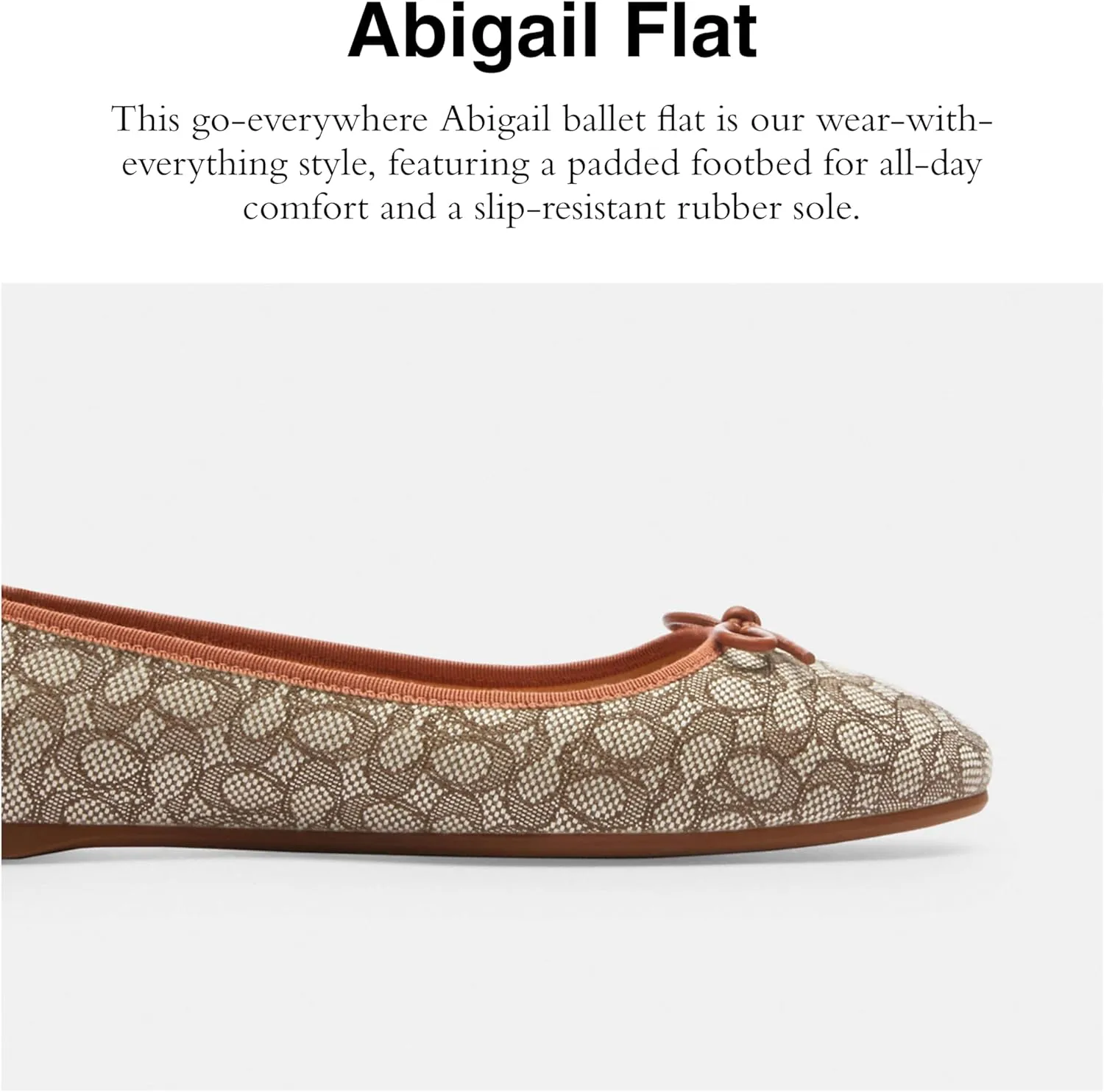 Coach women's Abigail Ballet Flat