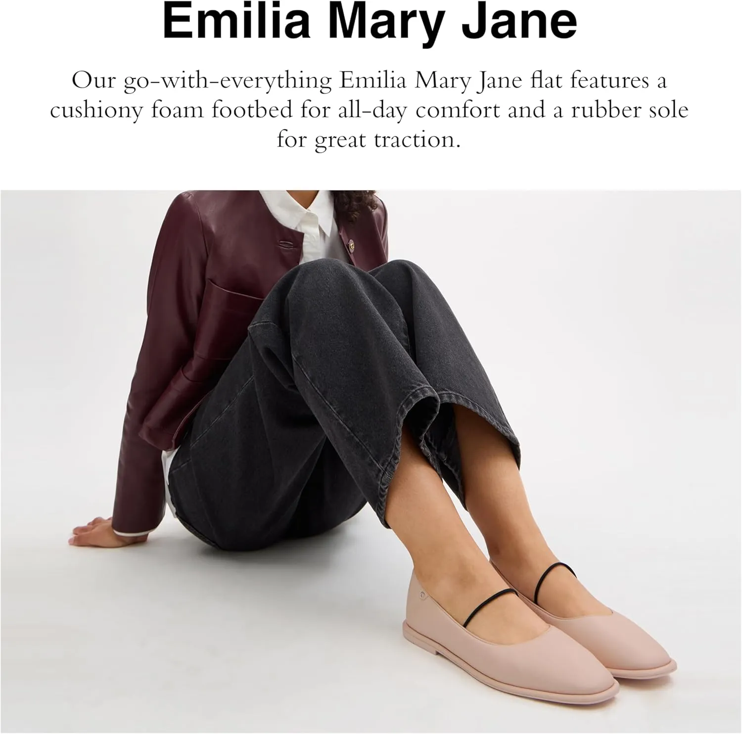 Coach Women's Emilia Mary Jane Ballet Flat