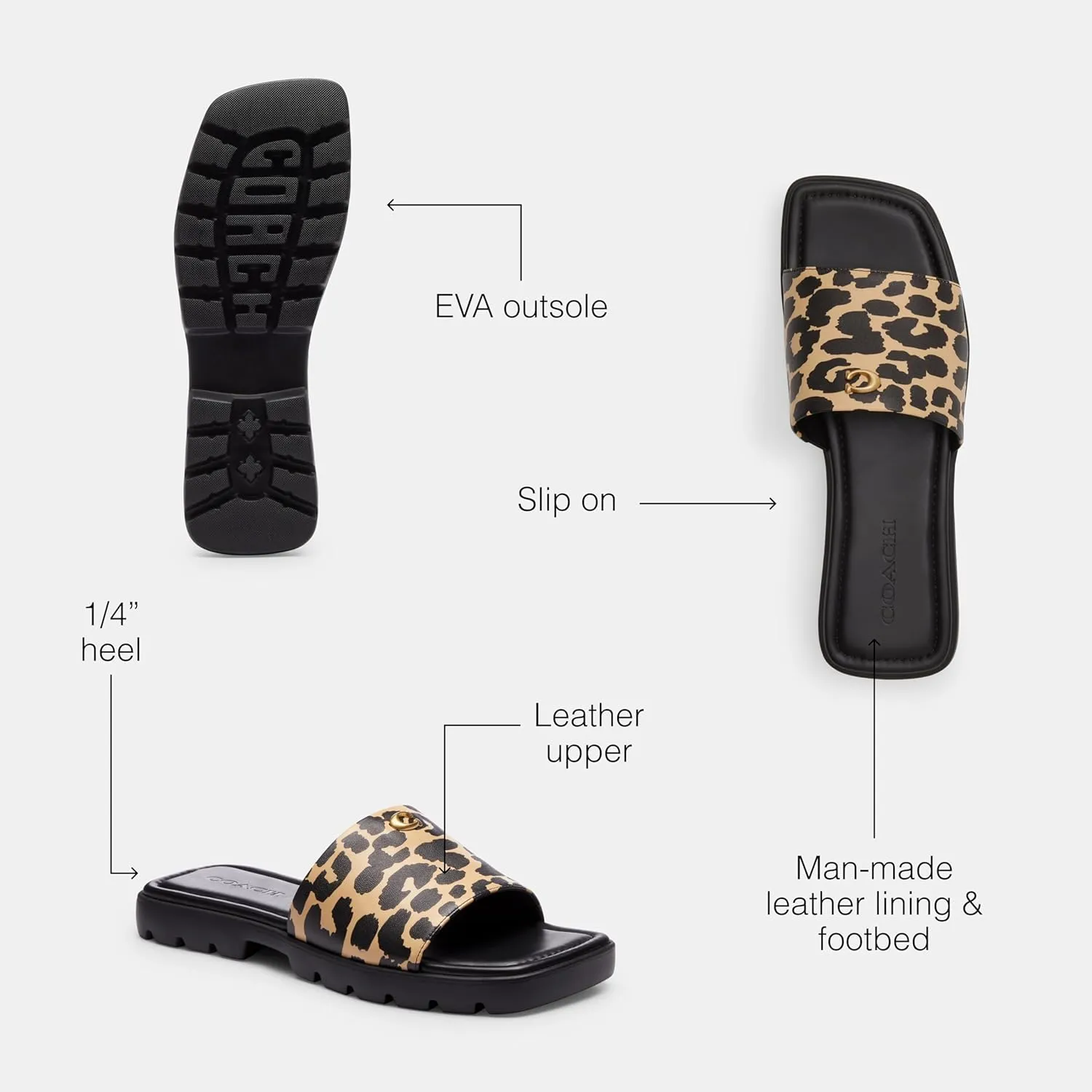 Coach Women's Florence Slide Sandal
