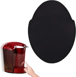 Coffee Maker Mover for Keurig K-Classic Coffee Maker,Slide Mat Sliding Mats Coffee Maker Mover Mixer Slider for Keurig Single Serve K-Cup Pod Coffee Brewer (Black)