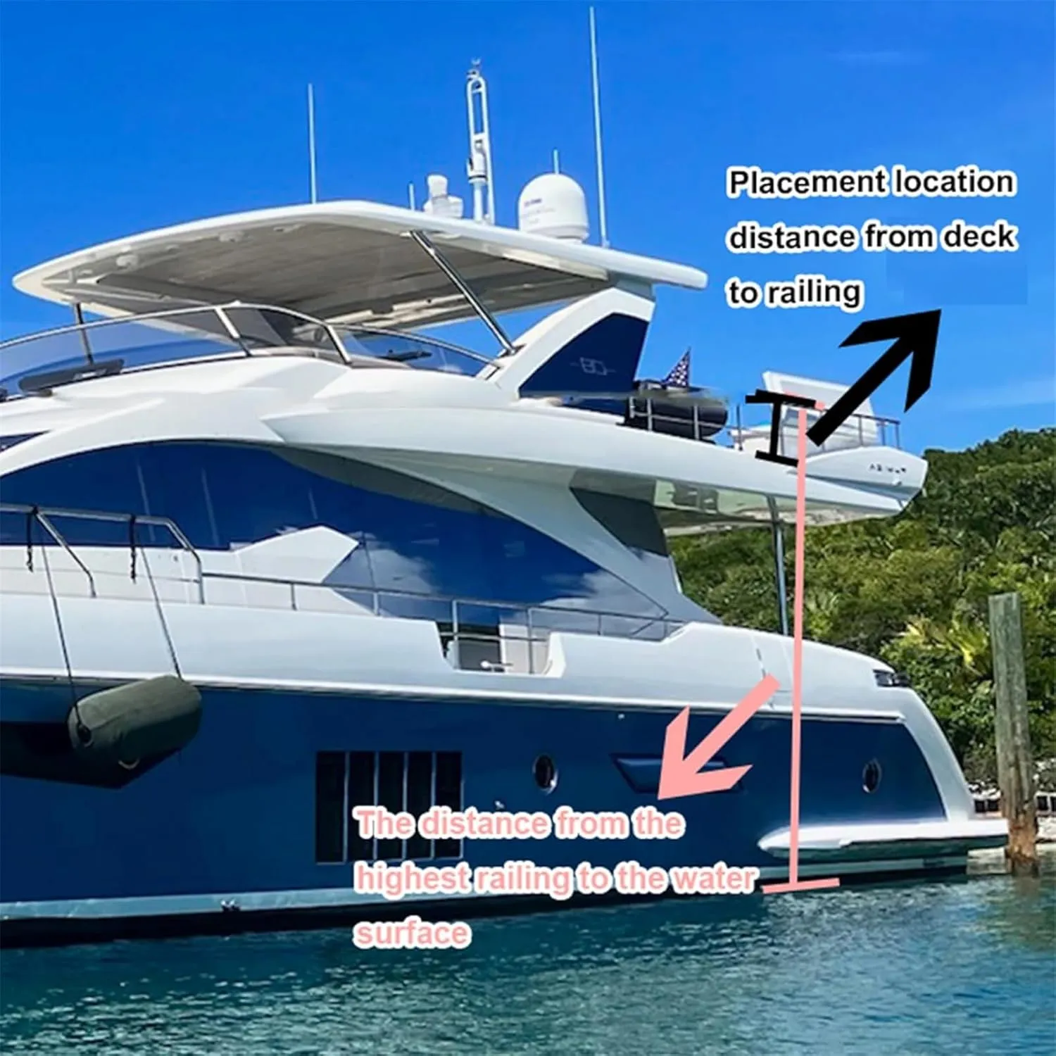 Commercial Custom Water Yacht Inflatable Slide with Air Pump for Summer Outdoor Sea Party, Private Dock