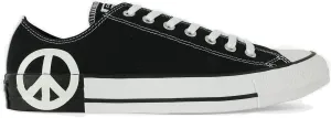 Converse Unisex Chuck Taylor All Star Seek Peace Ox Black/White