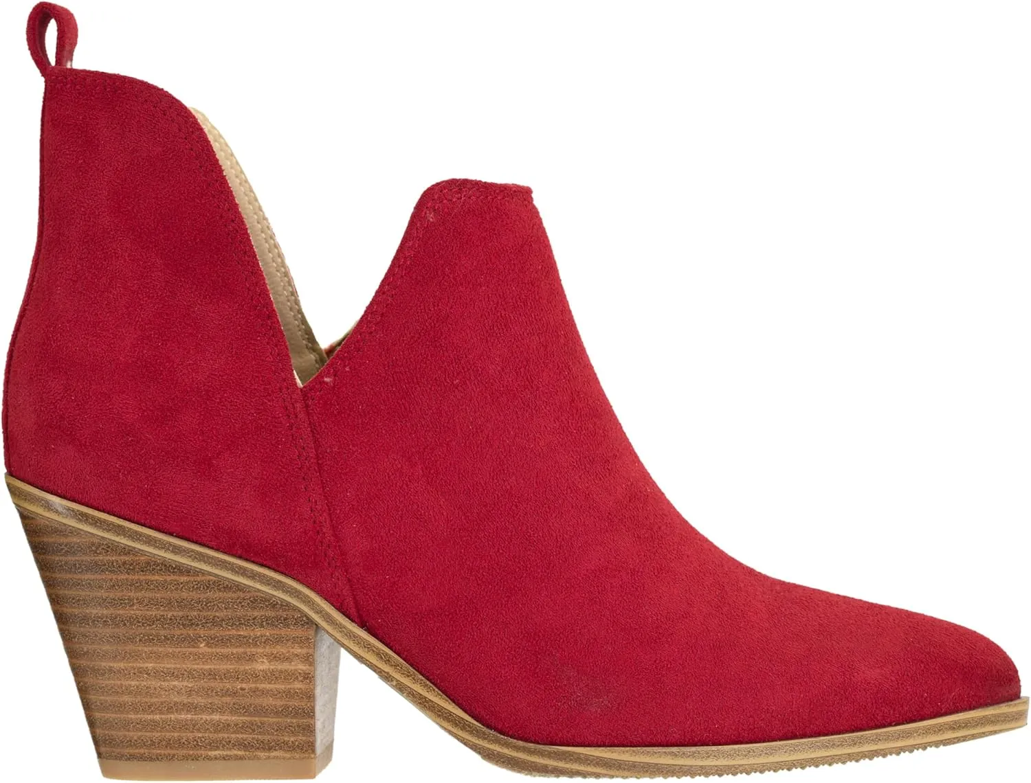 Corkys Footwear Sassy Pants 2.75-inch Stacked Heel Booties, Memory Foam Insoles, Easy Slip-On, Stylish, Comfortable Footwear for Fall