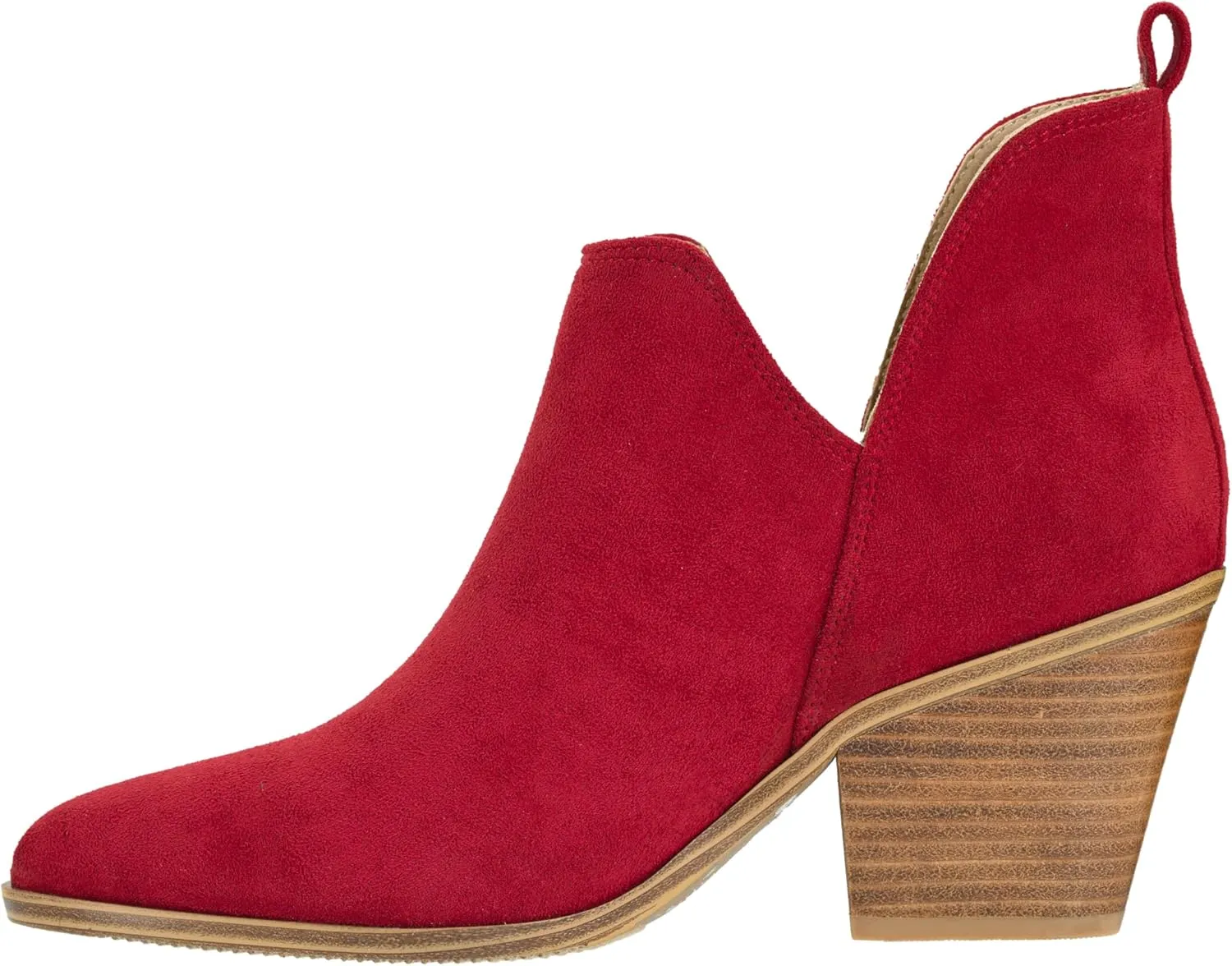 Corkys Footwear Sassy Pants 2.75-inch Stacked Heel Booties, Memory Foam Insoles, Easy Slip-On, Stylish, Comfortable Footwear for Fall