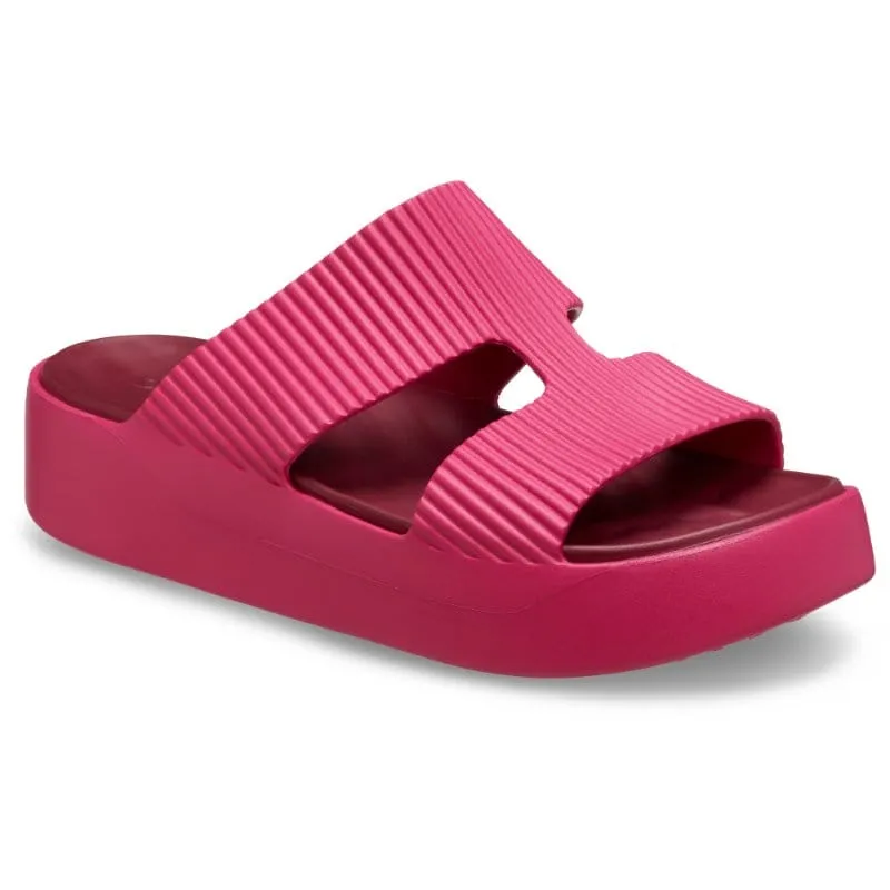 Crocs Womens Red Slip-On Sandals 210701-6ZQ