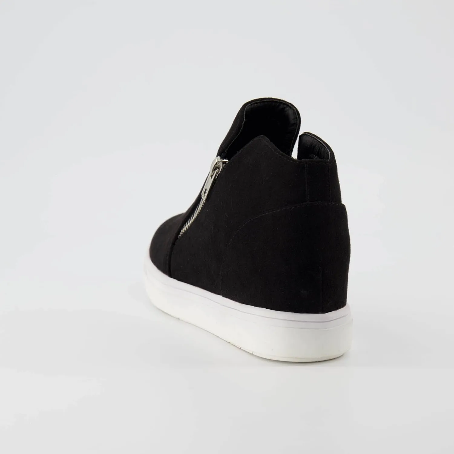 CUSHIONAIRE Women's Hart Hidden Wedge Sneaker  Wide Width Available