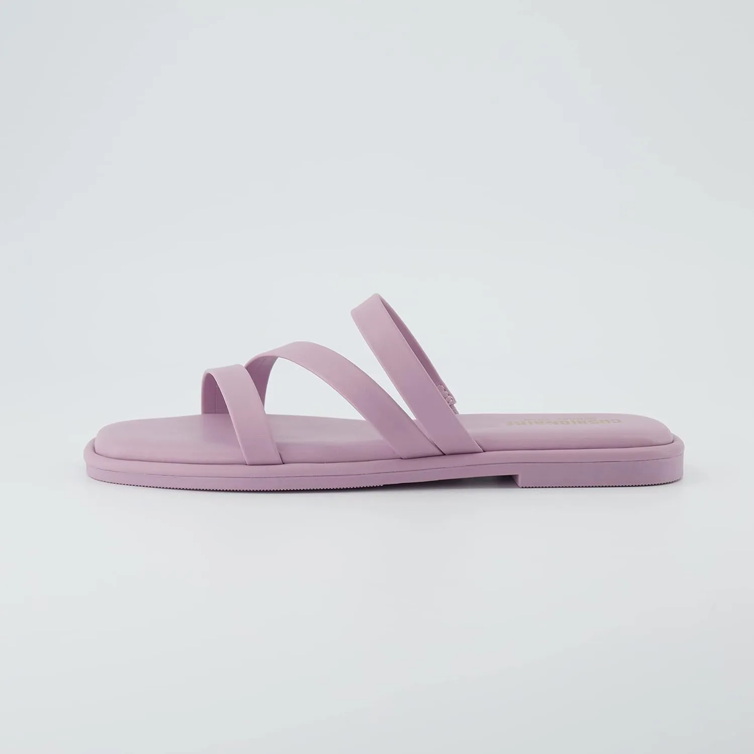 CUSHIONAIRE Women's Treat slide sandal  Memory Foam, Wide Widths Available