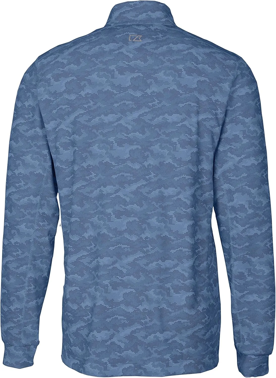 Cutter & Buck Traverse Camo Print Stretch Quarter Zip Mens Pullover