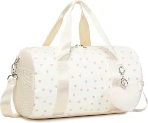 Dance Ballet Bag for Girls 4-6 Ballerina Gymnastic Bag Toddler Small Duffle Dance Bags for Little Dancers,Glitter Material,14"*8.26"*8.26"