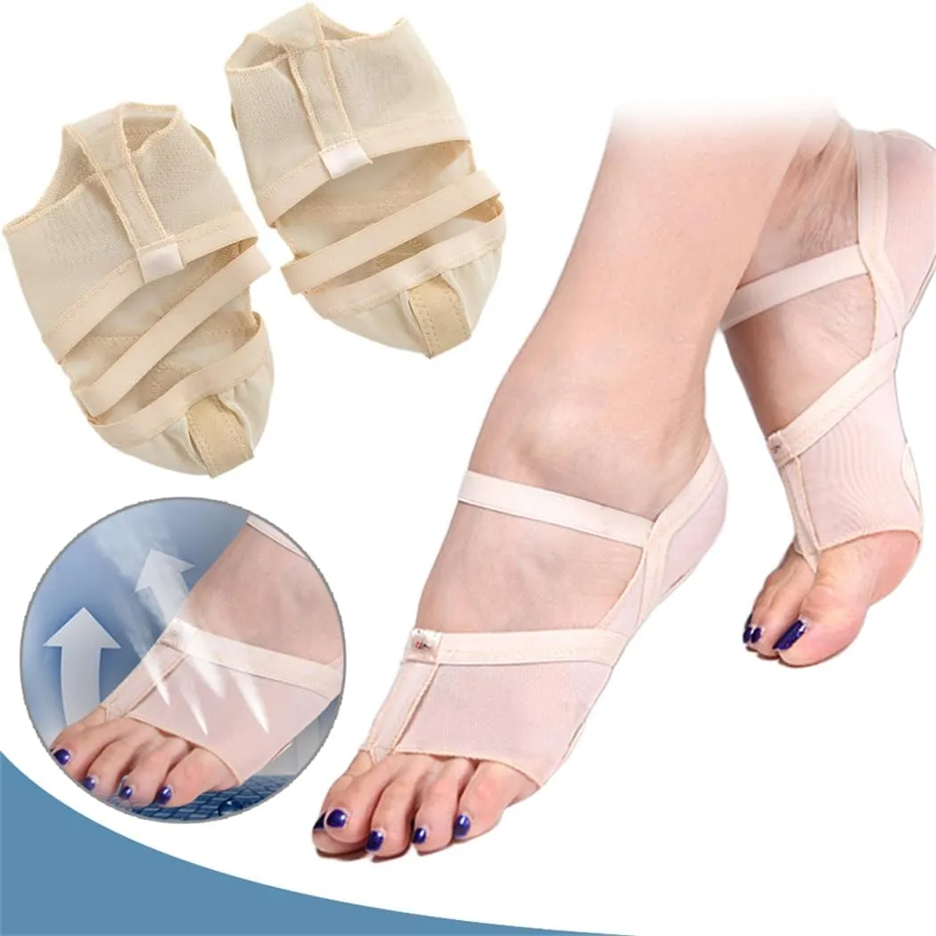 Dance Foot Thongs, Anti-Slip Ballet Dance Pointe Shoe Socks Protector Cushion, Professional Thong Toe Paws Grip Shoes Pads, Women Lyrical Shoes, Relief Foot Pain for Yoga Ballet Pilates