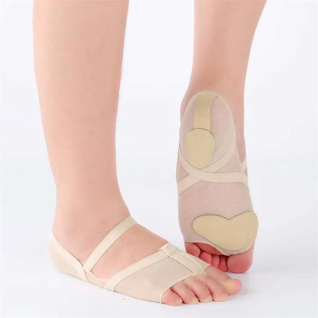 Dance Foot Thongs, Anti-Slip Ballet Dance Pointe Shoe Socks Protector Cushion, Professional Thong Toe Paws Grip Shoes Pads, Women Lyrical Shoes, Relief Foot Pain for Yoga Ballet Pilates