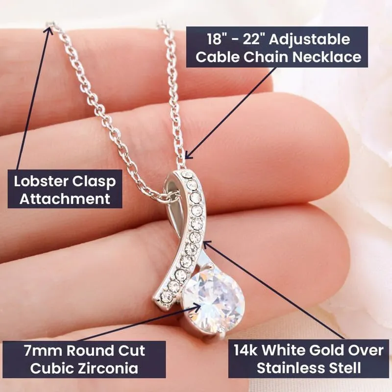 Dance Teacher Necklace Message Card Box Alluring Standard - Appreciation Ballerina Instructor Thank You