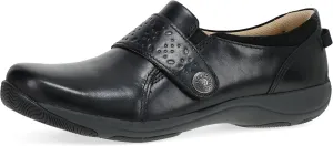 Dansko Sallie Women's Comfort Shoe - Padded Leather Upper, Adjustable Hook and Loop Vamp, Comfort Foam Footbed with Arch Support, Slip Resistant Outsole