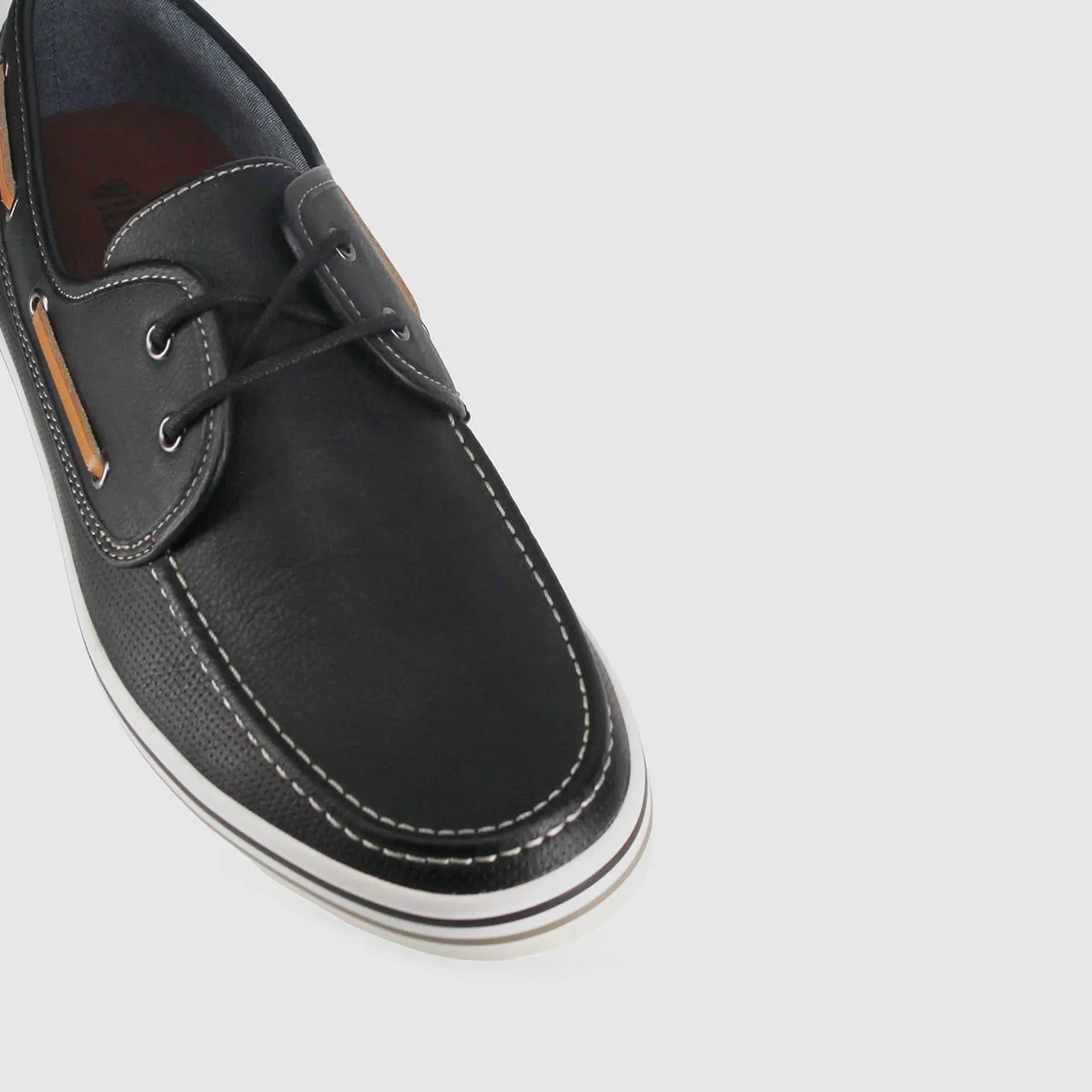 Davis Boat Shoes Black
