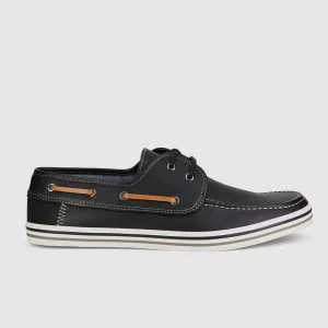 Davis Boat Shoes Black
