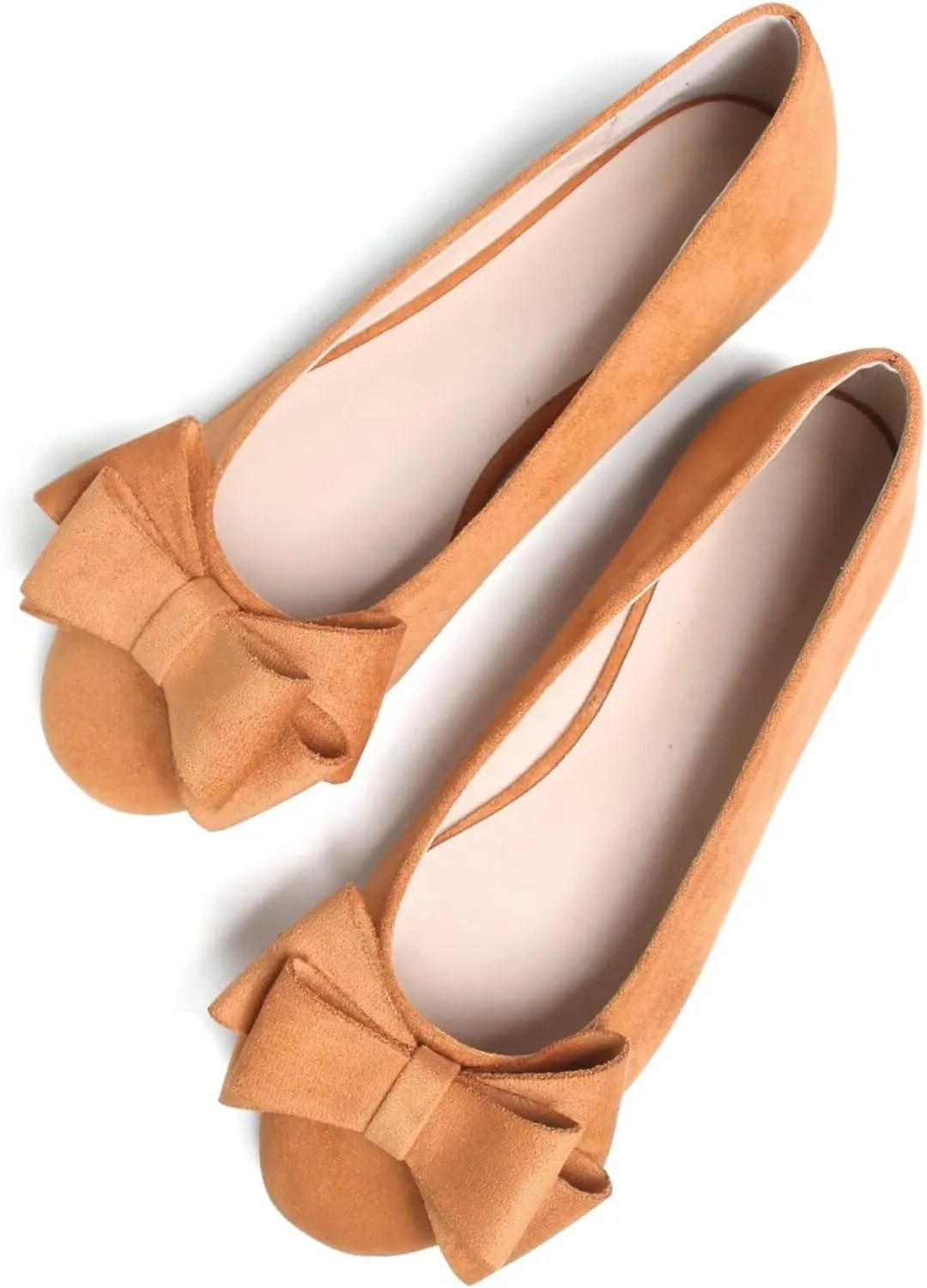 Dear Time Women's Business Casual Ballet Flats Round Toe Flats Soft Slip On Office Shoes for Work