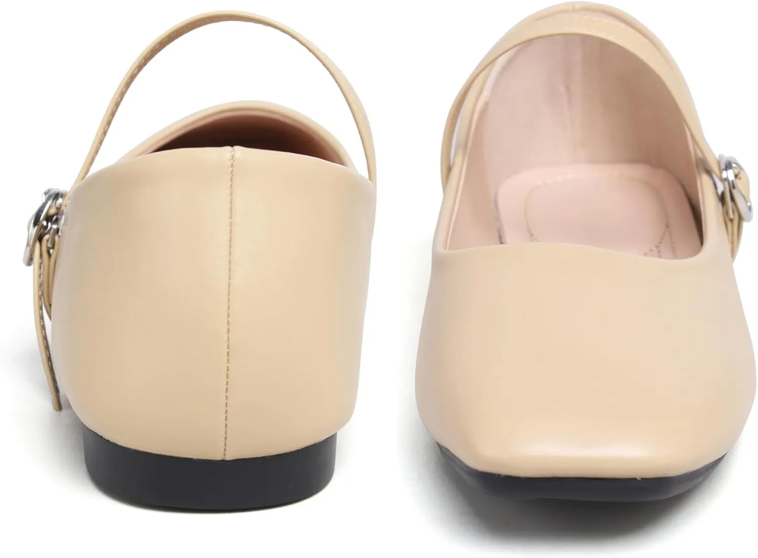 Dear Time Women's Flat Mary Jane Shoes Ankle Strap Round Toe Chinese Style Ballet Flats Casual Walking Shoes