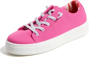 Dearfoams Women's Shoes-Mabel Lightweight Comfortable Easy Slip on Sneaker with Arch Support