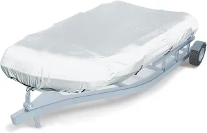 Dinghy Boat Cover 7 Sizes Boat Tarp Waterproof Anti-UV Boat Cover for Inflatable Boat and Dinghy,230 * 165 * 46cm