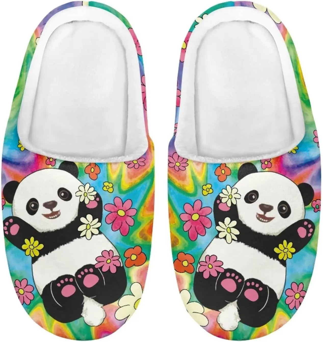 DISNIMO Boys Girls Toddler House Slippers,Kids Warm Slip On Home Slippers Cute Winter Nonslip Indoor Slippers
