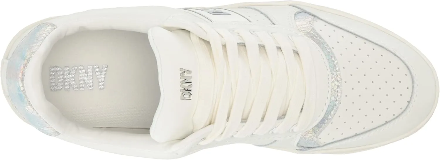 DKNY Women's Odlin Everyday Lace Up Platform Sneaker