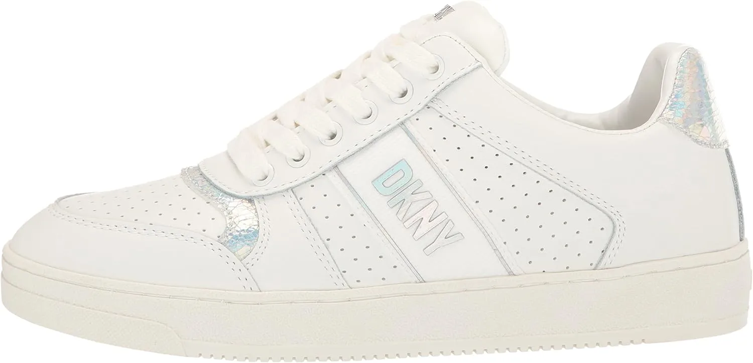 DKNY Women's Odlin Everyday Lace Up Platform Sneaker