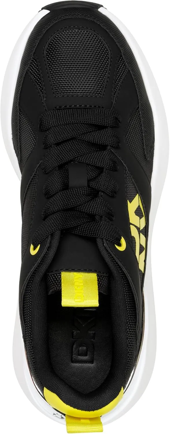DKNY Women's Zofi Lace Up Sneaker with Logo