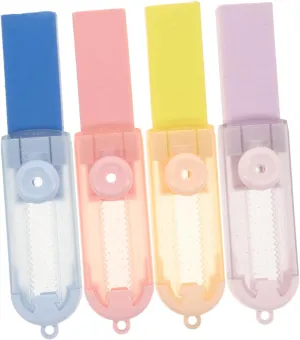 DOITOOL 1set Sliding Retractable Erasers Traceless Multi Function Erasers for Students Office and Art Use Fun and Practical Design and Light 4pcs
