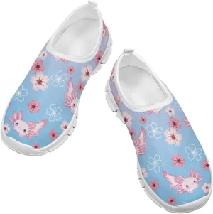 Doojoayie Novelty Girls Slip On Sneakers Soft Flexible Running Shoes Unisex Kid