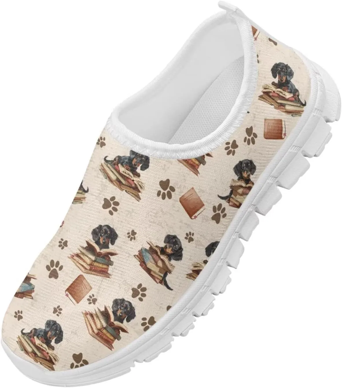 Doojoayie Novelty Girls Slip On Sneakers Soft Flexible Running Shoes Unisex Kid