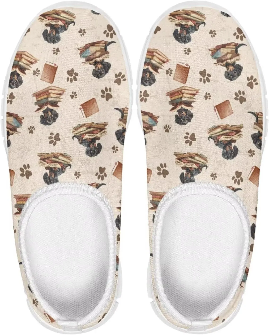 Doojoayie Novelty Girls Slip On Sneakers Soft Flexible Running Shoes Unisex Kid
