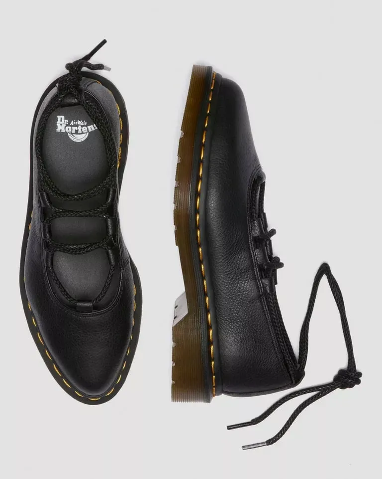 Dr. Martens Elphie II Lace Up Shoe - Black Virginia