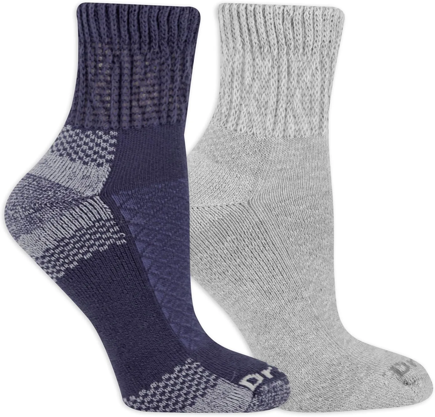 Dr. Scholl's Women's Advanced Diabetic Blisterguard Socks-2 & 3 Pair Packs-Non-Binding Cushioned Comfort