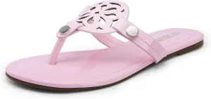 DREAM PAIRS Women's Flip Flops Comfortable Soft Cushion Slide Slip on Summer Beach Thong Flat Sandals