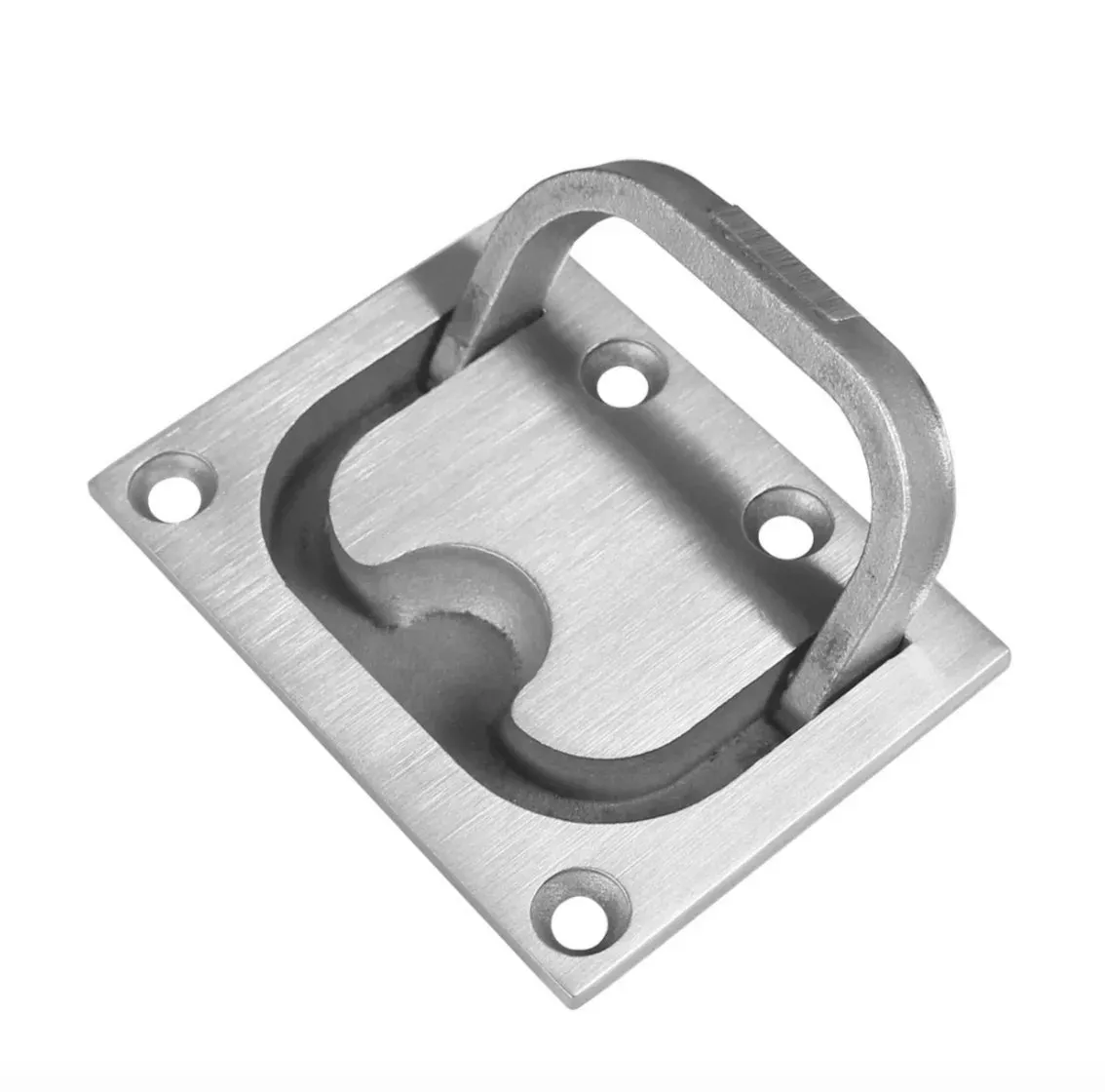 Durable Stainless Steel Marine Boat Deck Hatch Flush Pull Lift Handle Ring Door Knobs Handles Pull Ring
