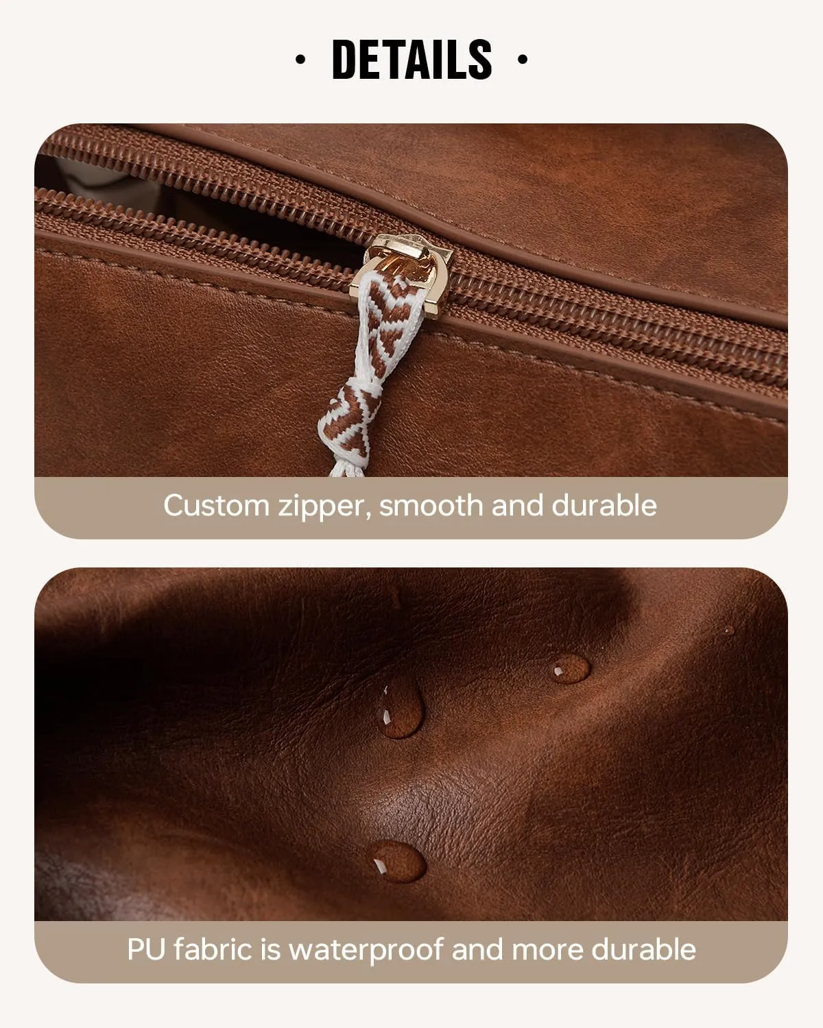 EACHY Travel Makeup Bag,Large Capacity Cosmetic Bags for Women,Waterproof Portable Pouch Open Flat Toiletry Bag Make up Organizer with Divider and Handle