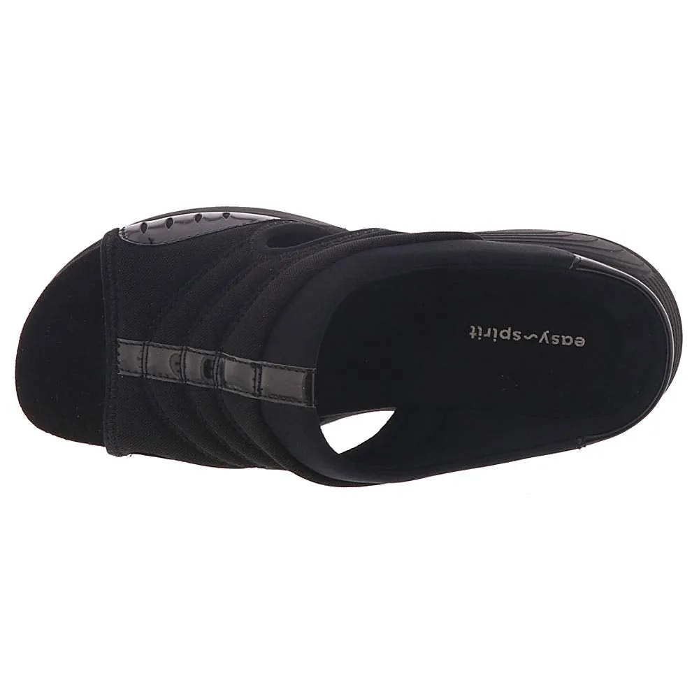 Easy Spirit Women's Traciee2 Slide Sandal, Black 003, 8.5 Wide